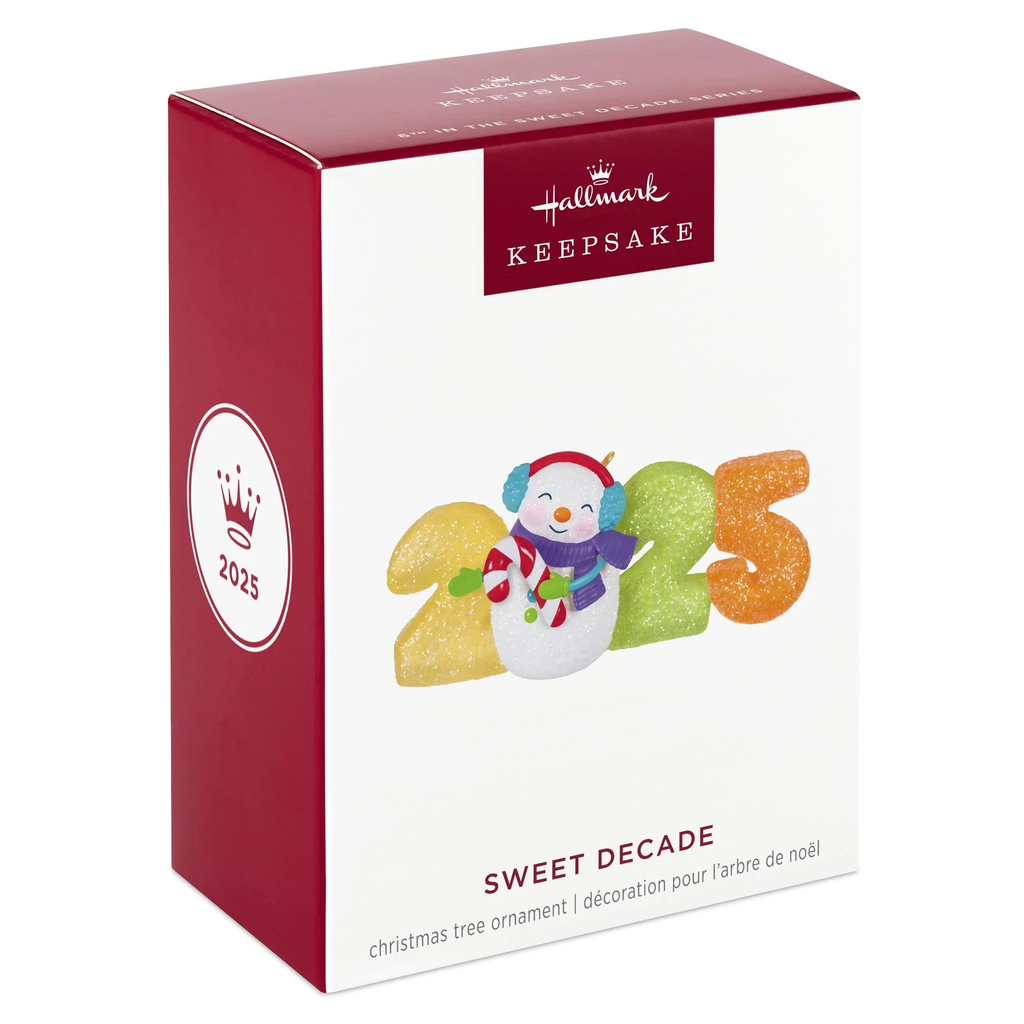 Sweet Decade - 2025 Hallmark Keepsake Christmas Ornament