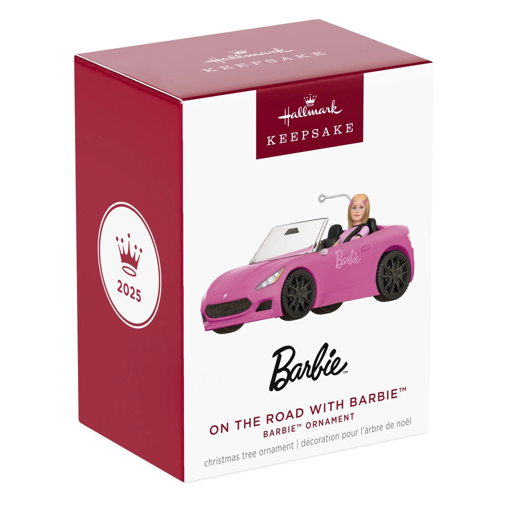 Barbie: On the Road With Barbie - 2025 Hallmark Keepsake Christmas Ornament