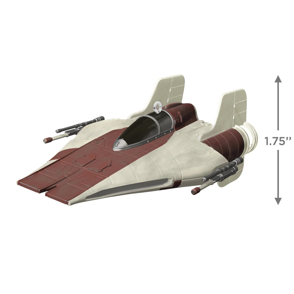 Star Wars: Return of the Jedi A-Wing Fighter - 2025 Hallmark Keepsake Christmas Ornament