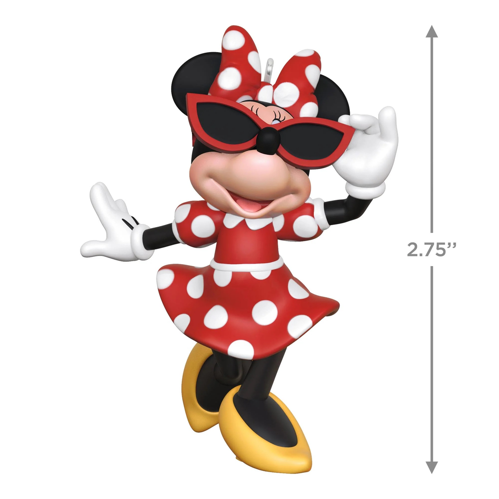 Disney Minnie Mouse: Sunny Chic - 2025 Hallmark Keepsake Christmas Ornament