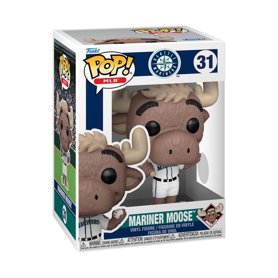 MLB: Mascots: Seattle Mariner Moose Funko Pop! Vinyl Figure #31