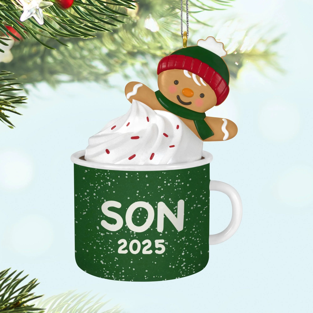 Son - 2025 Hallmark Keepsake Christmas Ornament  