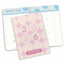 2026 Monthly Pocket Planner (August 2025 - December 2026) Darling Dots - Orange Circle Studio