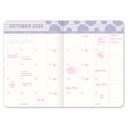 2026 Monthly Pocket Planner (August 2025 - December 2026) Darling Dots - Orange Circle Studio