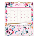 2026 Pockets Plus Calendar (January 2026 to December 2026) Bella Flora - Orange Circle Studio