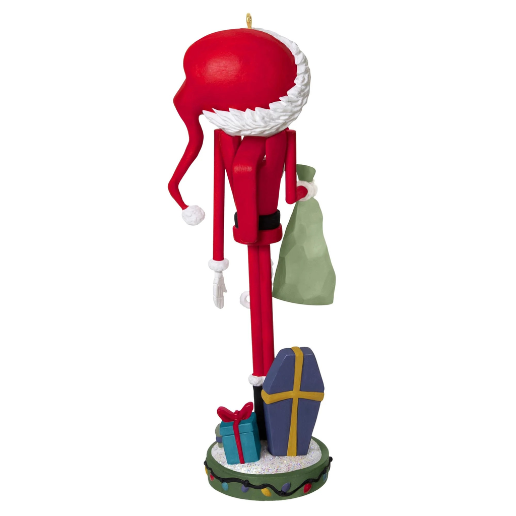 Disney Tim Burton's The Nightmare Before Christmas: Santa Jack Skellington Nutcracker - 2025 Hallmark Keepsake Christmas Ornament