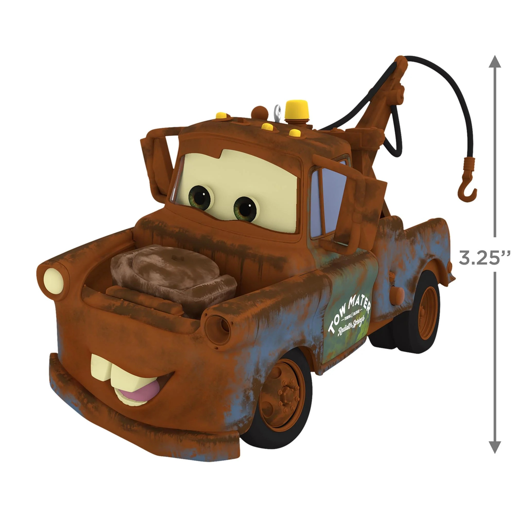 Disney and Pixar Cars 3 Mater - 2025 Hallmark Keepsake Christmas Ornament
