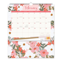 2026 12-Month Pockets Plus Calendar (January 2026 to December 2026) Secret Garden - Orange Circle Studio