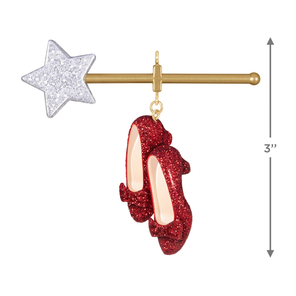 The Wizard of Oz Ruby Slippers - 2025 Hallmark Keepsake Christmas Ornament