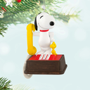 Peanuts 75th Anniversary: Hello, Snoopy! Ornament With Sound - 2025 Hallmark Keepsake Christmas Ornament