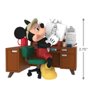 Disney Mickey Mouse From Sketch to Screen - 2025 Hallmark Keepsake Christmas Ornament