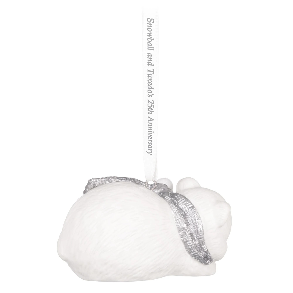 Snowball and Tuxedo 25th Anniversary - 2025 Hallmark Keepsake Christmas Ornament