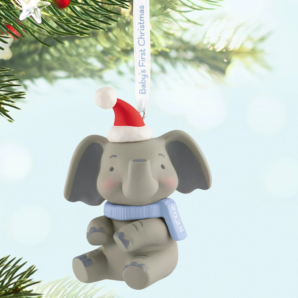 Baby Boy's 1st Christmas - 2025 Hallmark Keepsake Christmas Ornament