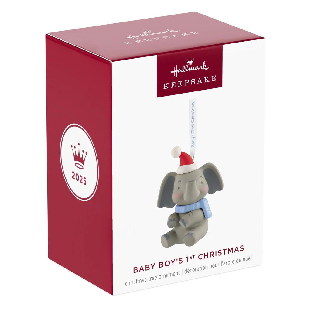 Baby Boy's 1st Christmas - 2025 Hallmark Keepsake Christmas Ornament