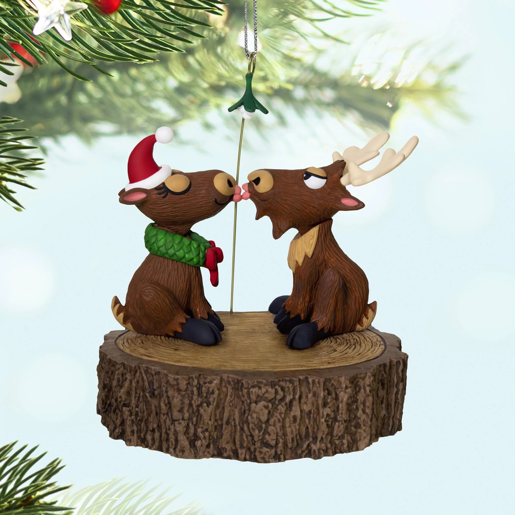 Merry Kiss-Moose - 2025 Hallmark Keepsake Christmas Ornament