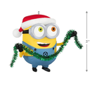 Minions: Bob Trims the Tree Ornament With Sound - 2025 Hallmark Keepsake Christmas Ornament
