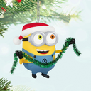 Minions: Bob Trims the Tree Ornament With Sound - 2025 Hallmark Keepsake Christmas Ornament