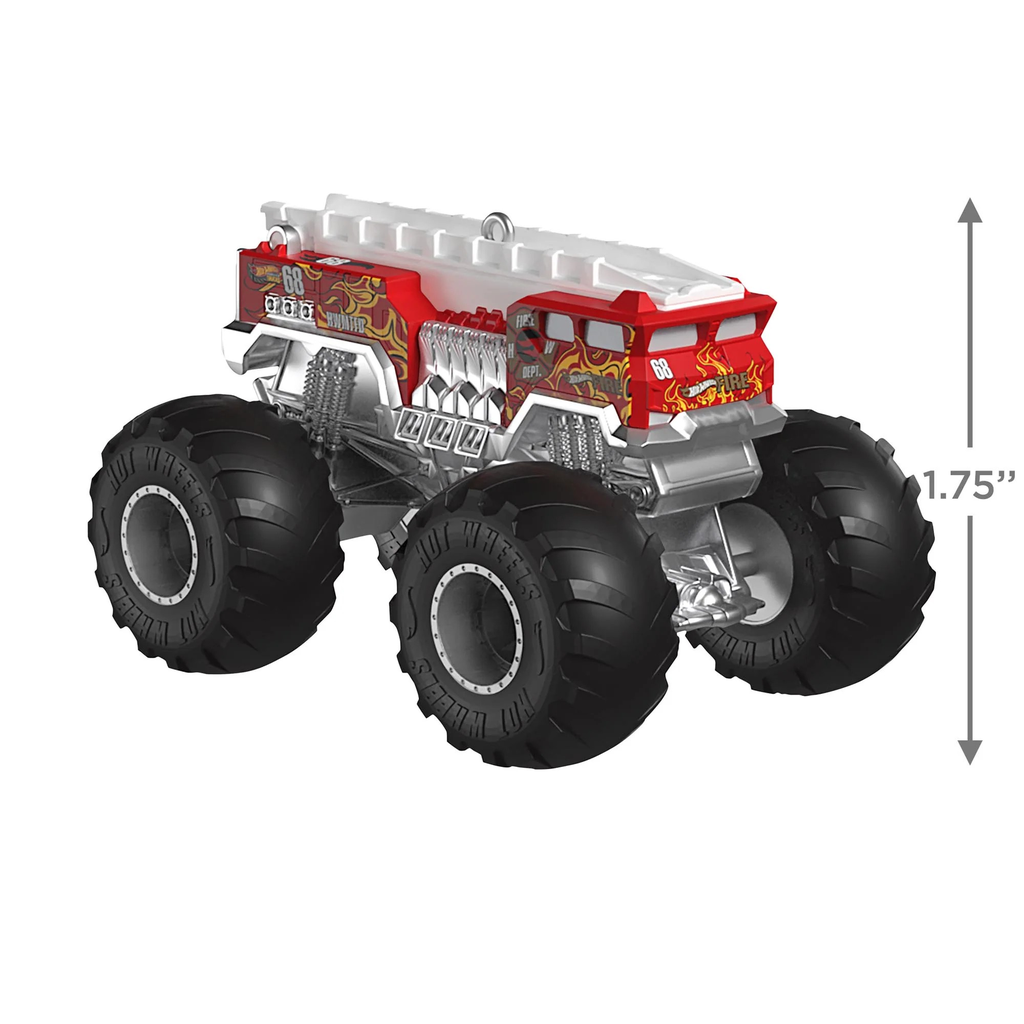 Hot Wheels Monster Trucks: HW 5-Alarm - 2025 Hallmark Keepsake Christmas Ornament