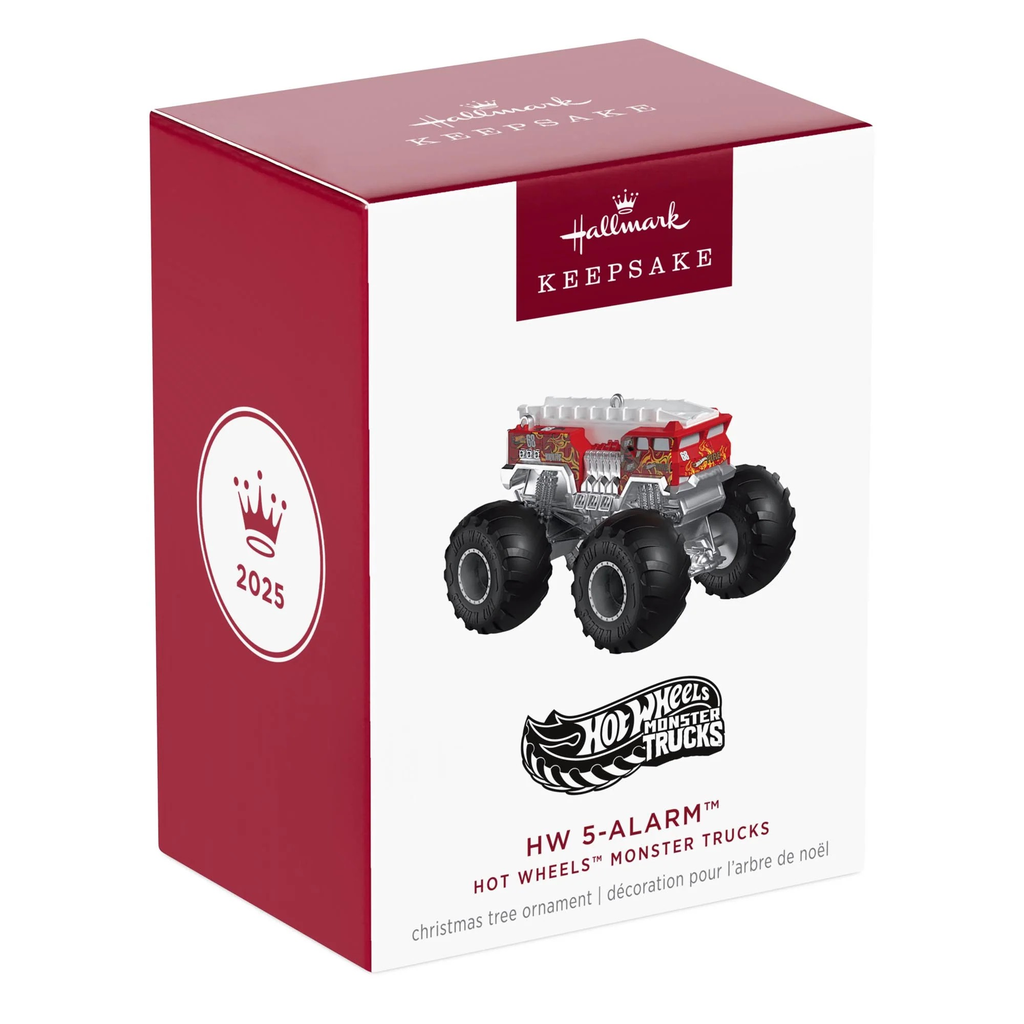 Hot Wheels Monster Trucks: HW 5-Alarm - 2025 Hallmark Keepsake Christmas Ornament
