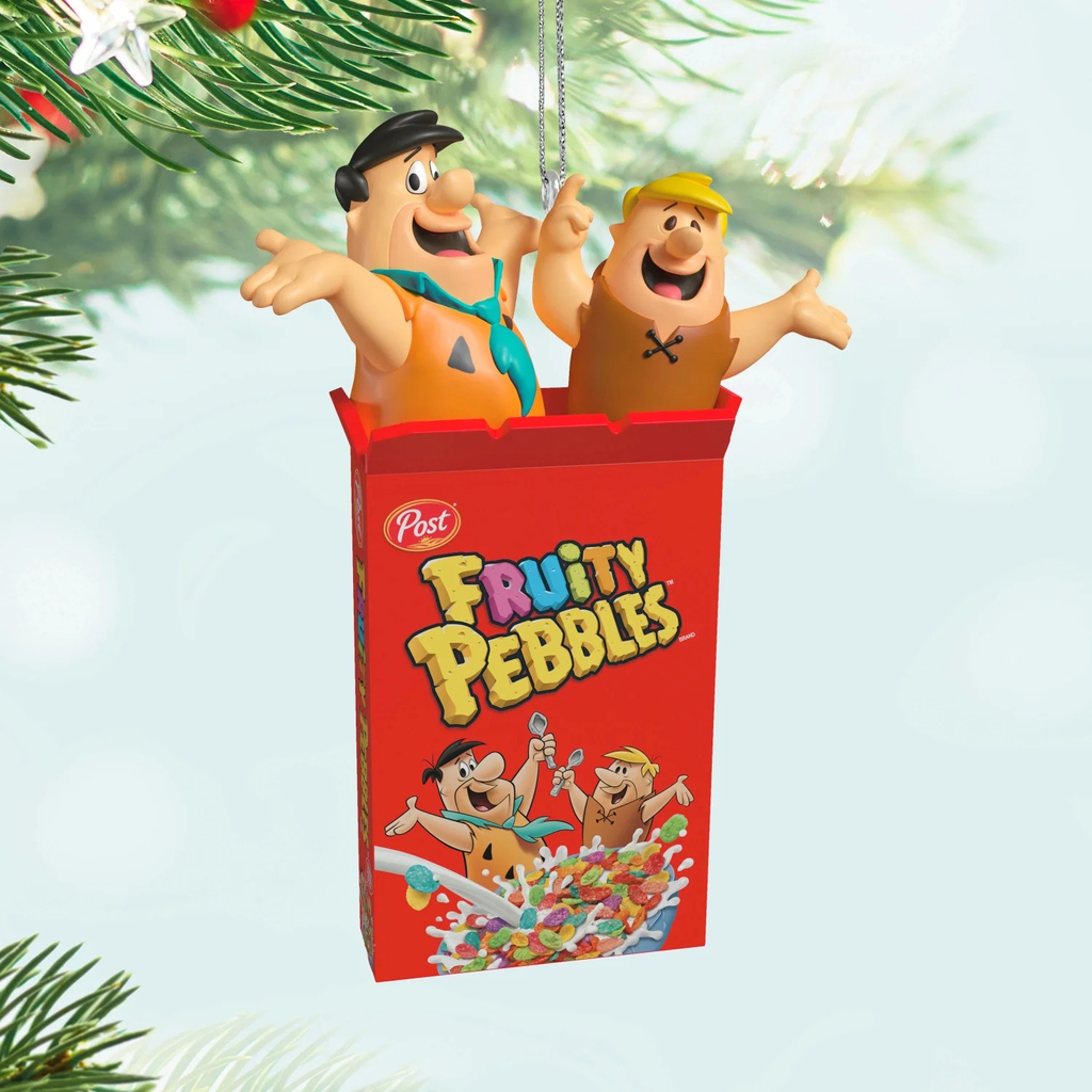 The Flintstones Fruity Pebbles - 2025 Hallmark Keepsake Christmas Ornament