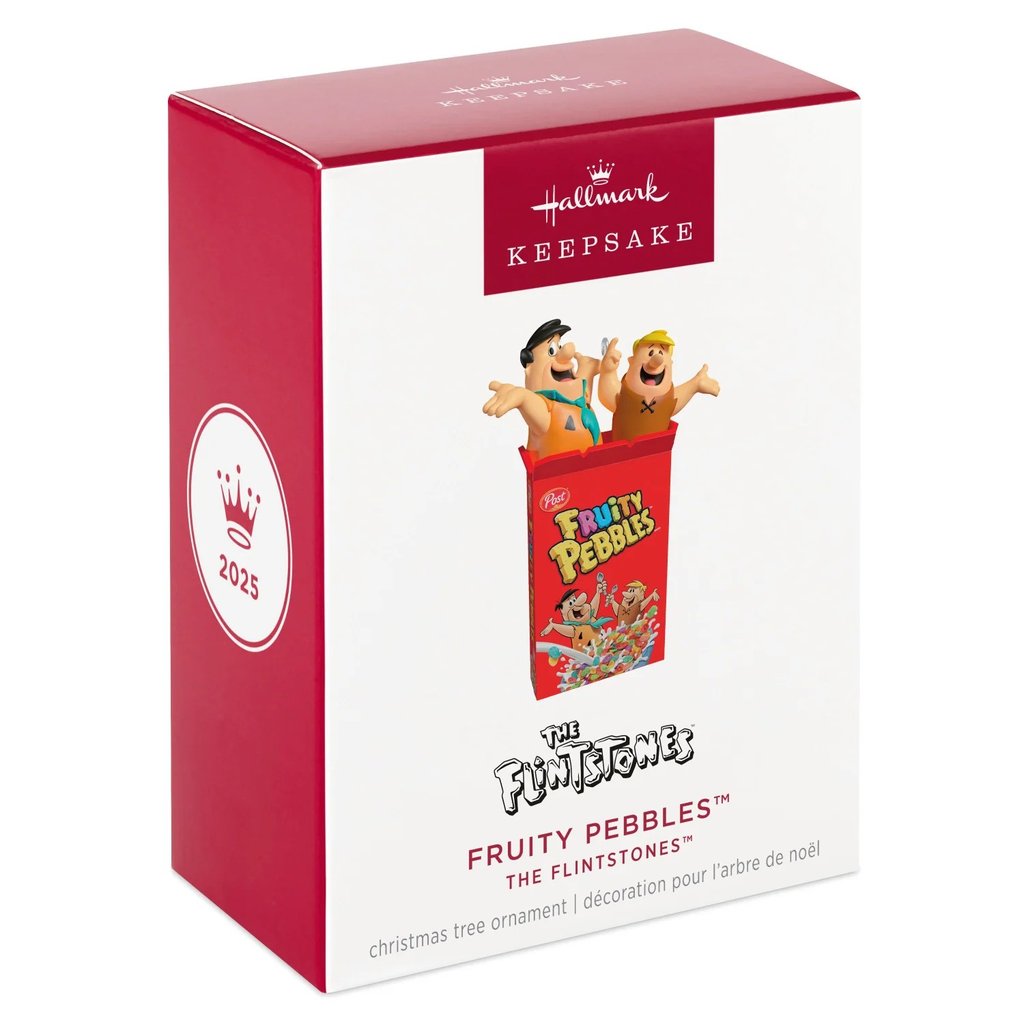 The Flintstones Fruity Pebbles - 2025 Hallmark Keepsake Christmas Ornament