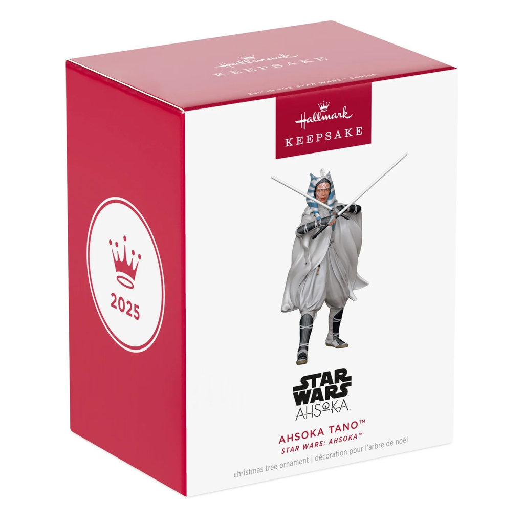 Star Wars: Ahsoka - Ahsoka Tano - 2025 Hallmark Keepsake Christmas Ornament