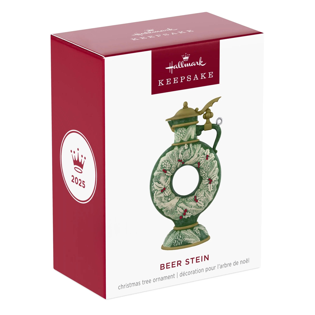 Beer Stein - 2025 Hallmark Keepsake Christmas Ornament