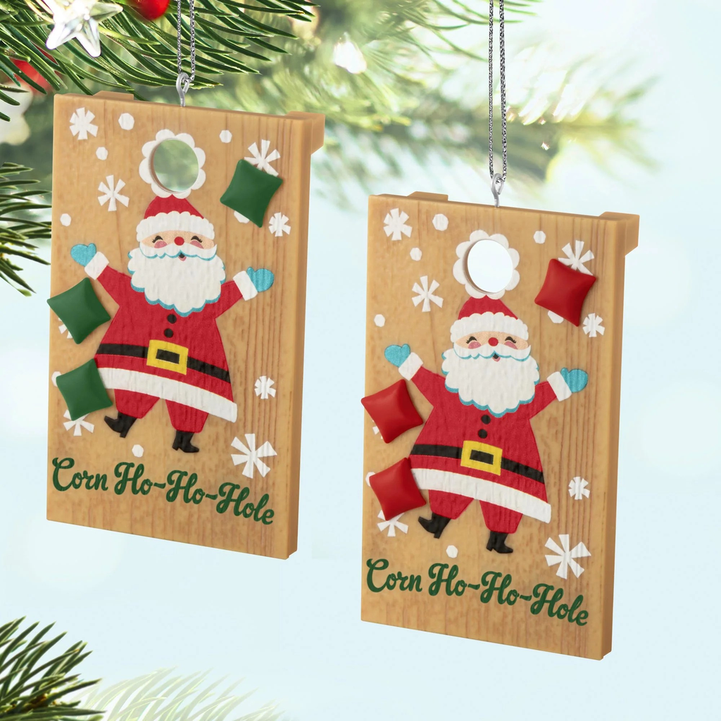 Corn Ho-Ho-Hole (Set of 2) - 2025 Hallmark Keepsake Christmas Ornament