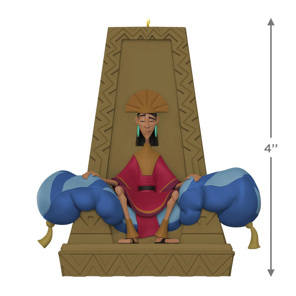 Disney The Emperor's New Groove: Emperor Kuzco - 2025 Hallmark Keepsake Christmas Ornament