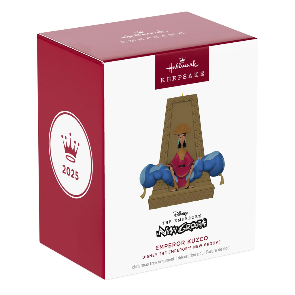 Disney The Emperor's New Groove: Emperor Kuzco - 2025 Hallmark Keepsake Christmas Ornament