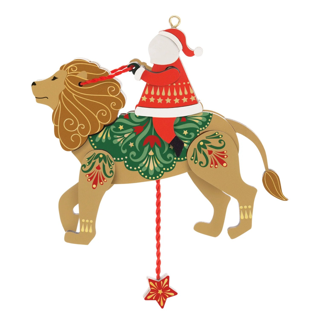 Pull-String Lion - 2025 Hallmark Keepsake Christmas Ornament