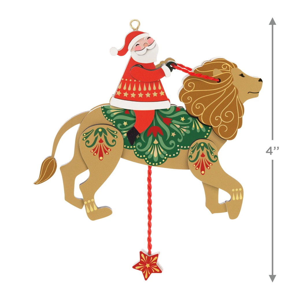 Pull-String Lion - 2025 Hallmark Keepsake Christmas Ornament
