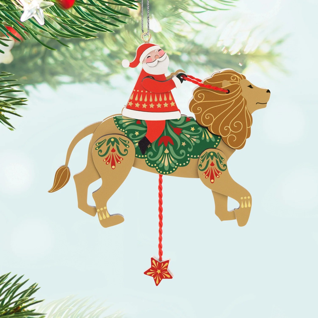 Pull-String Lion - 2025 Hallmark Keepsake Christmas Ornament