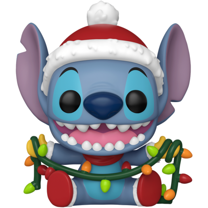 Lilo & Stitch - Stitch with Holiday Lights Funko Pop Vinyl Figure #1504