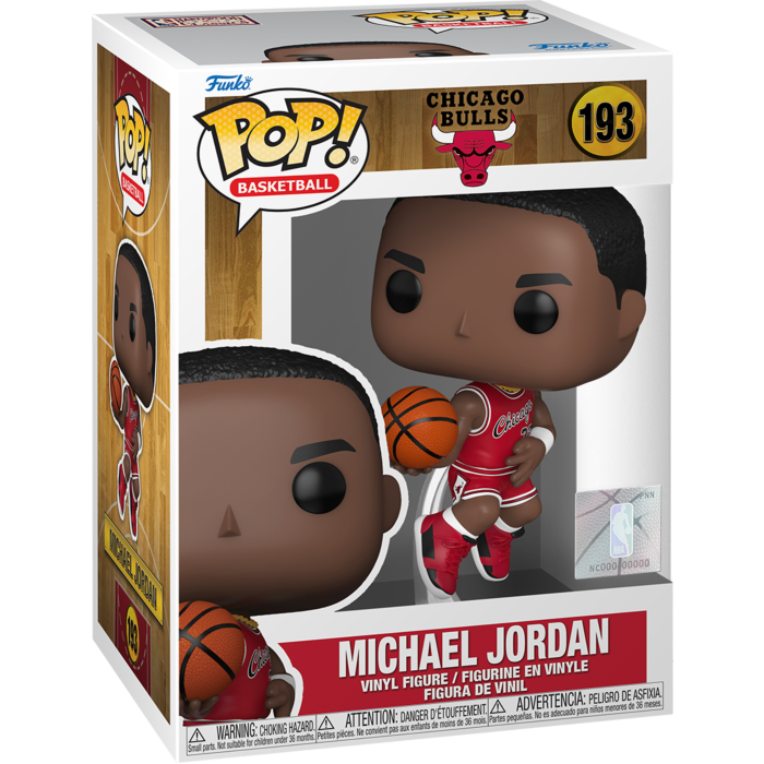NBA Legends - Michael Jordan (Chicago Bulls Rookie) Funko Pop! Vinyl Figure #193
