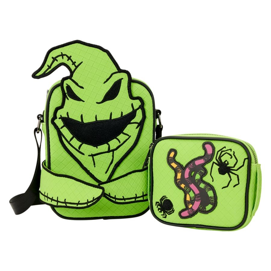 The Nightmare Before Christmas - Oogie Boogie Crossbuddies Bag with Coin Bag (Glow in the Dark) - Loungefly