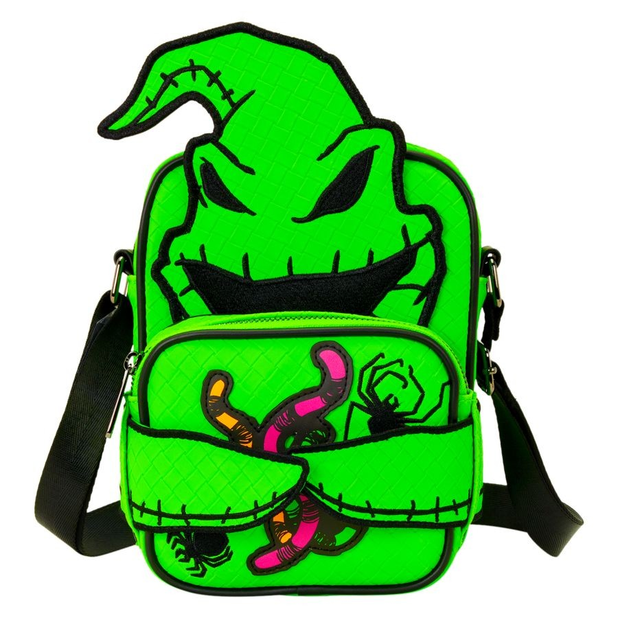 The Nightmare Before Christmas - Oogie Boogie Crossbuddies Bag with Coin Bag (Glow in the Dark) - Loungefly