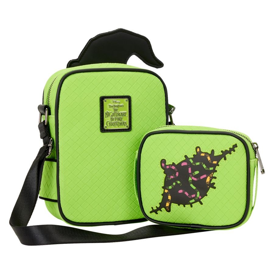 The Nightmare Before Christmas - Oogie Boogie Crossbuddies Bag with Coin Bag (Glow in the Dark) - Loungefly