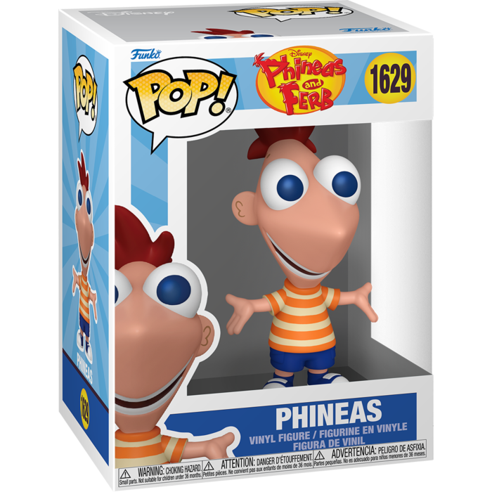 Phineas & Ferb - Phineas Funko Pop! Vinyl Figure #1629