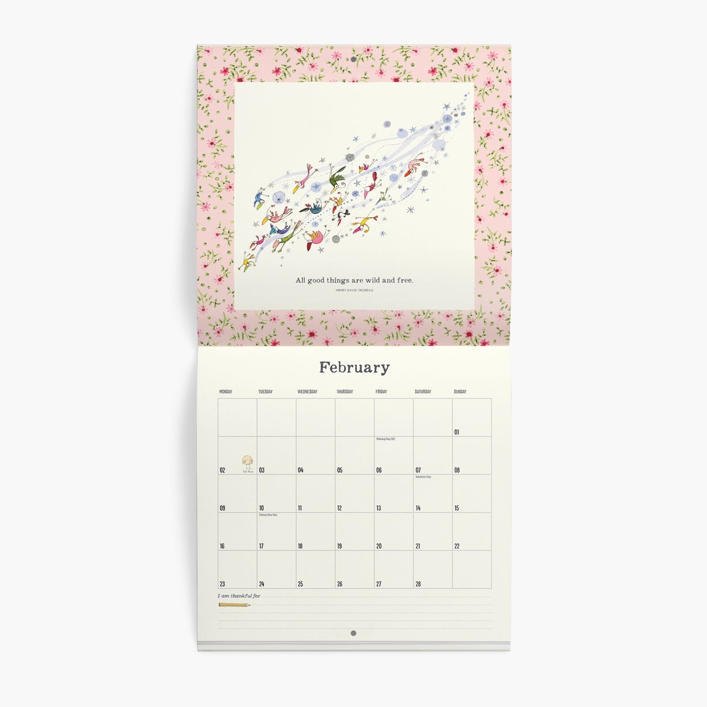 2026 Twigseeds Wall Calendar 