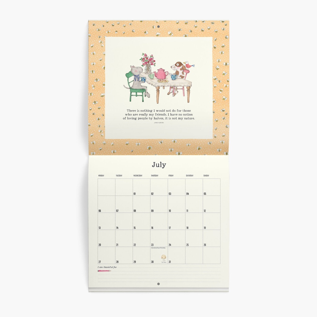 2026 Twigseeds Wall Calendar 