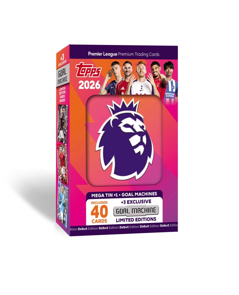 Topps 2026 Premier League Mega Tin