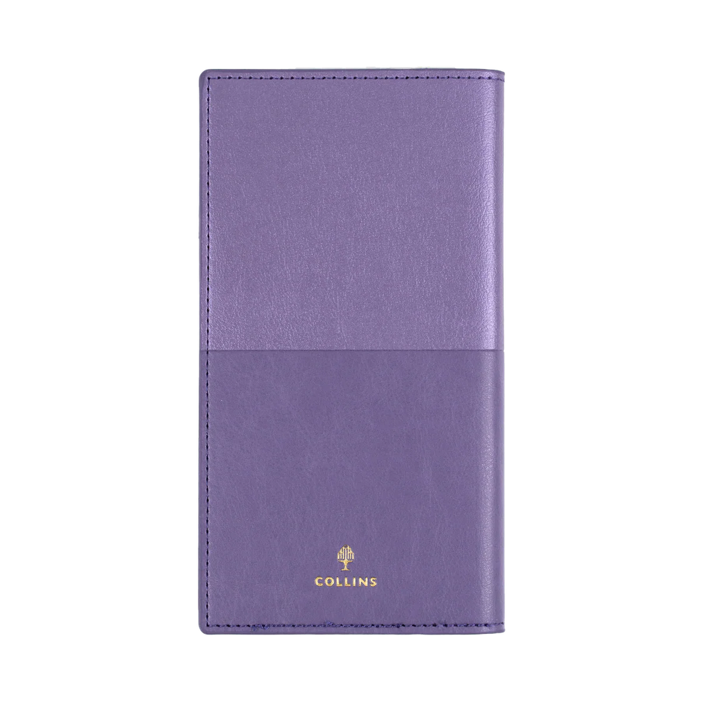2026 Diary B6/7 Week-To-View (WTV) Landscape Vanessa Purple - Collins Debden