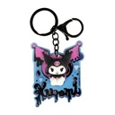 Sanrio Hello Kitty and Friends Character Keyring - Kuromi