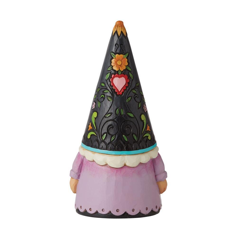 Day of the Dead Gnome Figurine "Deadicated" - Heartwood Creek Collection By Jim Shore