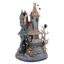 LED Musical Haunted House Masterpiece "Welcome are The Wicked" - Heartwood Creek Collection By Jim Shore