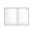 2026 Diary A5 Day-To-A-Page (DTP) Silhouette Navy - Collins Debden