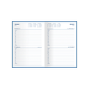 2026 Diary A5 Two-Days-To-A-Page (2DTP) Kingsgrove Blue - Collins Debden