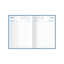 2026 Diary A5 Day-To-A-Page (DTP) Kingsgrove Blue - Collins Debden
