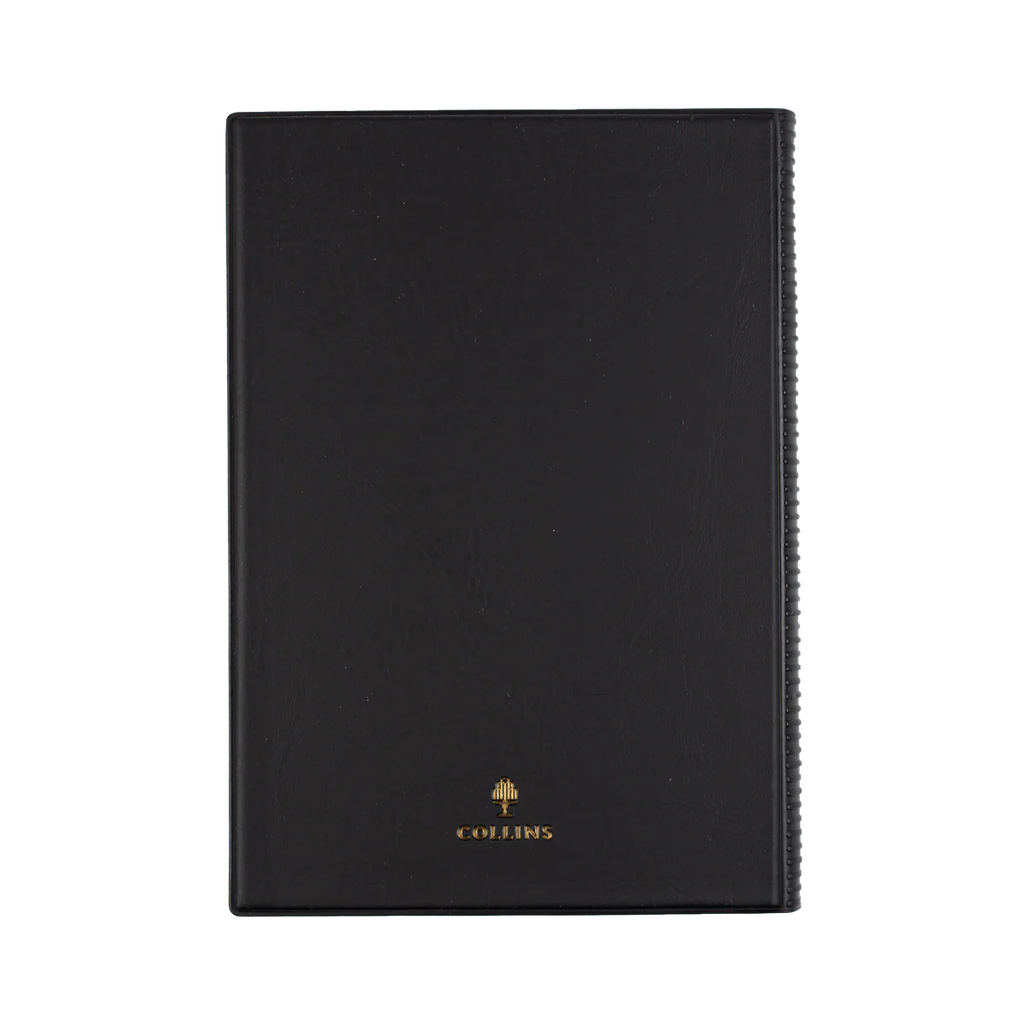 2026 Diary A5 Two-Days-To-A-Page (2DTP) Belmont Black - Collins Debden